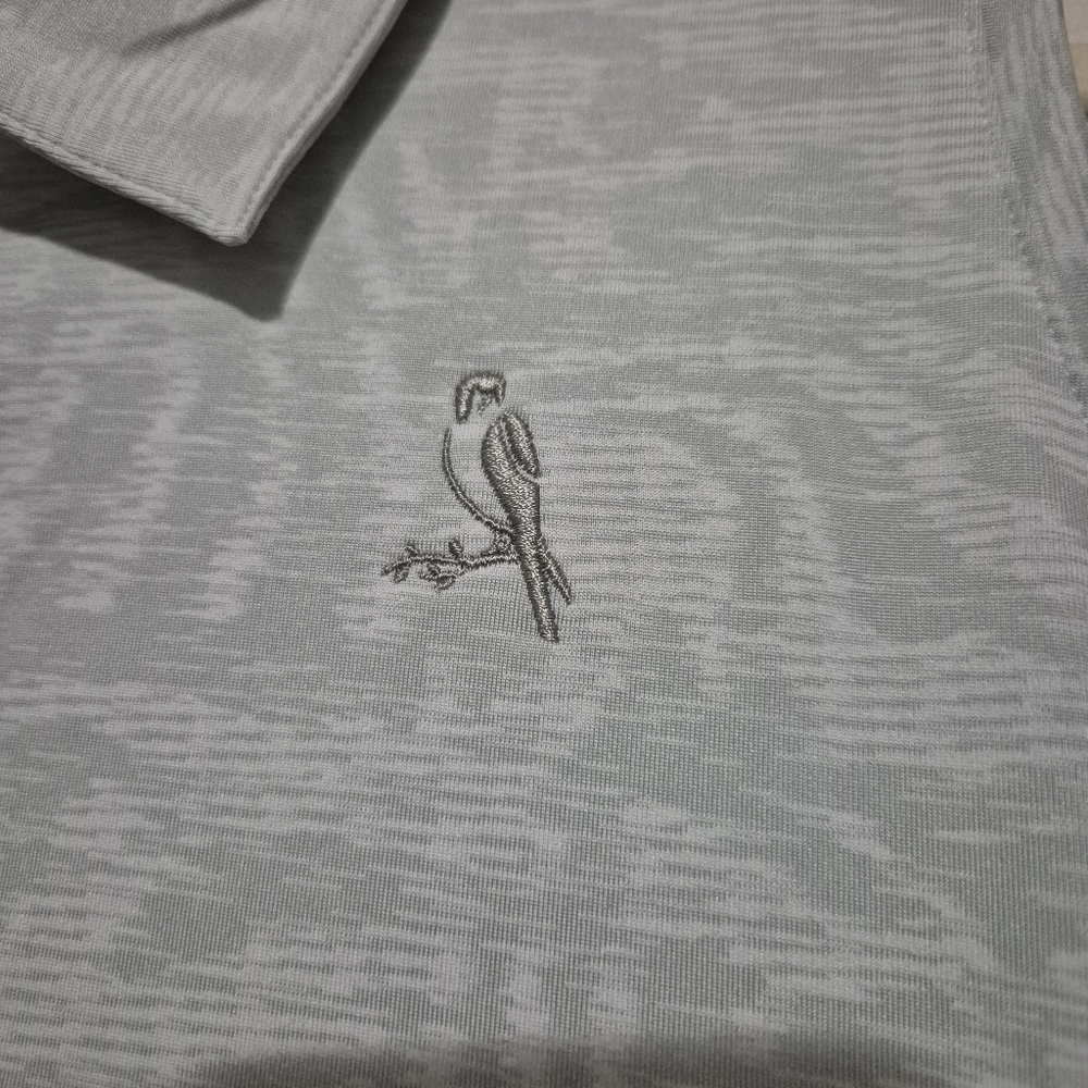 NWT ADIDAS Women's Gray Sleeveless Jacquard  Polo-ultimate Top...Size:M - Picture 5 of 11